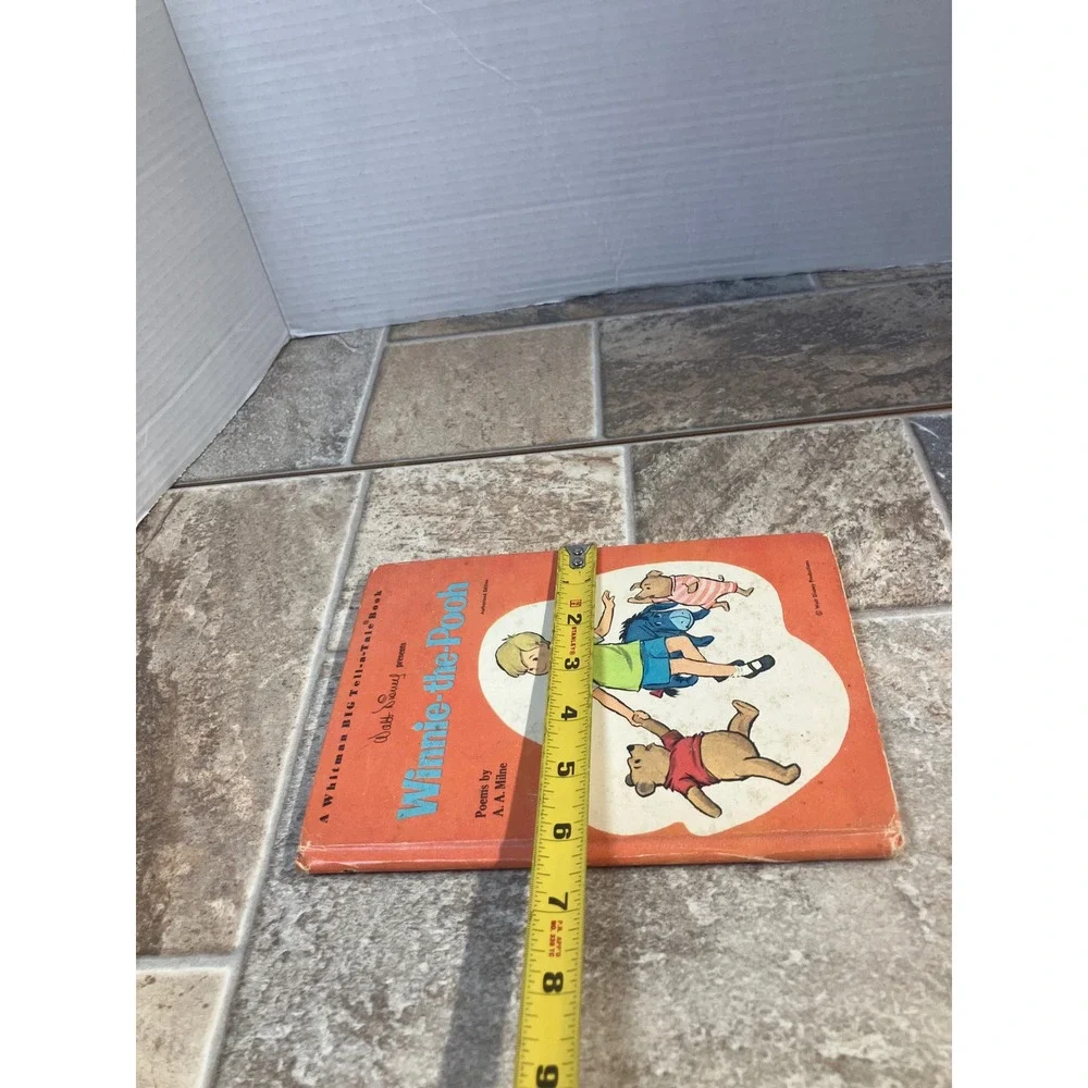 Whitman Big Tell A Tale‎ Winnie the Pooh Authorized Edition Childrens Book